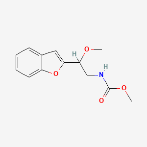 Methyl (2-(benzofuran-2-yl)-2-methoxyethyl)carbamate