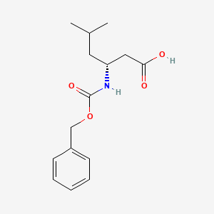 (R)-3-(Cbz-amino)-5-methylhexanoic acid