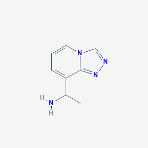 1-([1,2,4]Triazolo[4,3-a]pyridin-8-yl)ethanamine