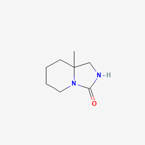 8a-Methyl-1,2,5,6,7,8-hexahydroimidazo[1,5-a]pyridin-3-one