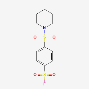 4-Piperidin-1-ylsulfonylbenzenesulfonyl fluoride