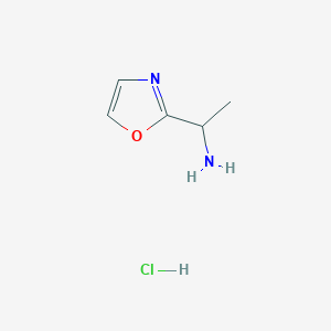 1-(1,3-Oxazol-2-yl)ethan-1-amine hydrochloride