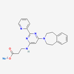 molecular formula C22H22N5NaO2 B2666985 GSK-J1SodiumSalt CAS No. 1797832-71-3; 2837-91-4