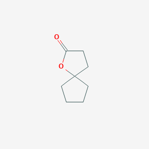 molecular formula C8H12O2 B2666986 1-Oxaspiro[4.4]nonan-2-one CAS No. 33448-80-5