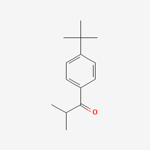 molecular formula C14H20O B2666995 1-(4-Tert-butylphenyl)-2-methylpropan-1-one CAS No. 60561-82-2
