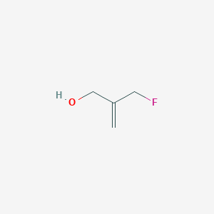 molecular formula C4H7FO B2667056 2-(Fluoromethyl)prop-2-en-1-ol CAS No. 1313543-47-3