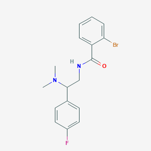 2-bromo-N-(2-(dimethylamino)-2-(4-fluorophenyl)ethyl)benzamide