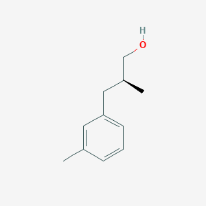 molecular formula C11H16O B2667251 (2S)-2-Methyl-3-(3-methylphenyl)propan-1-ol CAS No. 2248202-53-9