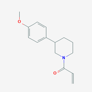 1-[3-(4-Methoxyphenyl)piperidin-1-yl]prop-2-en-1-one