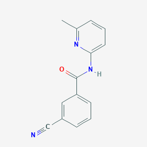 3-cyano-N-(6-methylpyridin-2-yl)benzamide