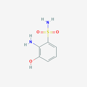 2-Amino-3-hydroxybenzenesulfonamide