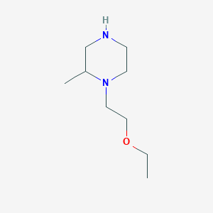 1-(2-Ethoxyethyl)-2-methylpiperazine