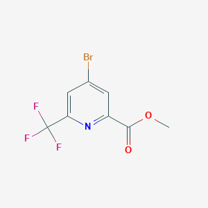 Methyl 4-bromo-6-(trifluoromethyl)picolinate