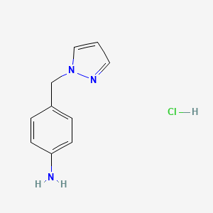 4-Pyrazol-1-ylmethyl-phenylamine hydrochloride