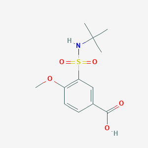 3-(Tert-butylsulfamoyl)-4-methoxybenzoic acid