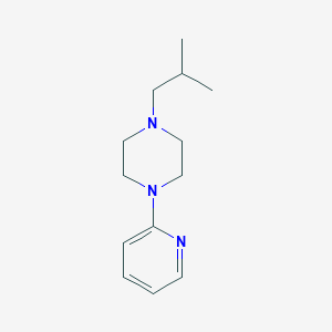 molecular formula C13H21N3 B2667755 1-异丁基-4-(吡啶-2-基)哌嗪 CAS No. 2182634-33-7