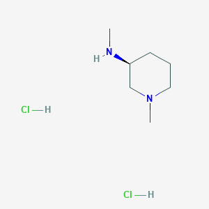 molecular formula C7H18Cl2N2 B2667837 (S)-N,1-Dimethylpiperidin-3-amine dihydrochloride CAS No. 2306247-84-5
