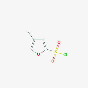 molecular formula C5H5ClO3S B2667850 4-Methylfuran-2-sulfonyl chloride CAS No. 2153799-57-4