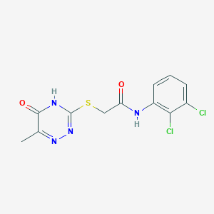 N-(2,3-dichlorophenyl)-2-((6-methyl-5-oxo-4,5-dihydro-1,2,4-triazin-3-yl)thio)acetamide