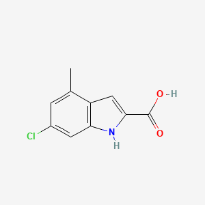 6-chloro-4-methyl-1H-indole-2-carboxylic acid