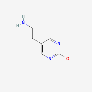 molecular formula C7H11N3O B2667960 2-(2-Methoxypyrimidin-5-yl)ethanamine CAS No. 944905-67-3