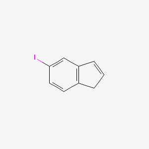 molecular formula C9H7I B2667968 5-碘-1H-茚烯 CAS No. 75476-79-8