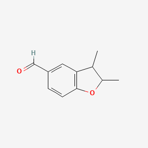 2,3-Dimethyl-2,3-dihydro-1-benzofuran-5-carbaldehyde