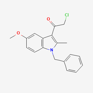 1-(1-benzyl-5-methoxy-2-methyl-1H-indol-3-yl)-2-chloroethanone