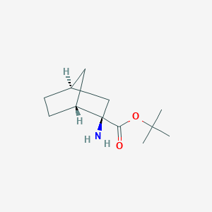 Tert-butyl (1R,2R,4S)-2-aminobicyclo[2.2.1]heptane-2-carboxylate