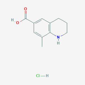 8-Methyl-1,2,3,4-tetrahydroquinoline-6-carboxylic acid hydrochloride
