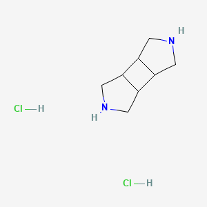 4,9-Diazatricyclo[5.3.0.02,6]decane;dihydrochloride