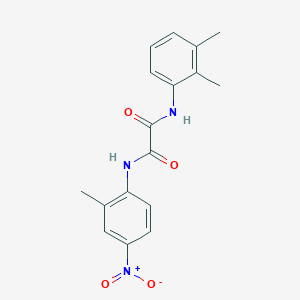 molecular formula C17H17N3O4 B2668261 N1-(2,3-dimethylphenyl)-N2-(2-methyl-4-nitrophenyl)oxalamide CAS No. 941999-85-5