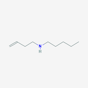 molecular formula C9H19N B2668280 N-but-3-enylpentan-1-amine CAS No. 1339032-03-9
