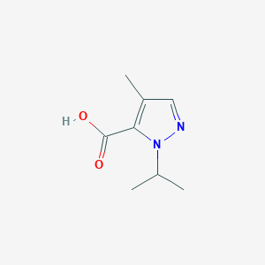 4-Methyl-2-propan-2-ylpyrazole-3-carboxylic acid