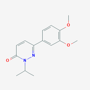6-(3,4-dimethoxyphenyl)-2-isopropylpyridazin-3(2H)-one