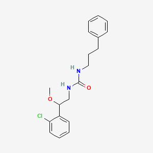 1-(2-(2-Chlorophenyl)-2-methoxyethyl)-3-(3-phenylpropyl)urea