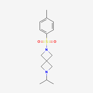 2-Isopropyl-6-[(4-methylphenyl)sulfonyl]-2,6-diazaspiro[3.3]heptane
