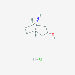 molecular formula C₇H₁₃NO B026686 诺托品 CAS No. 538-09-0