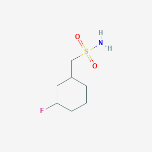 (3-Fluorocyclohexyl)methanesulfonamide