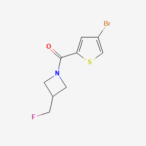 (4-Bromothiophen-2-yl)(3-(fluoromethyl)azetidin-1-yl)methanone