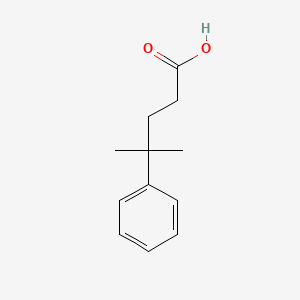 molecular formula C12H16O2 B2668926 4-Methyl-4-phenylpentanoic acid CAS No. 4408-55-3