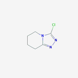 molecular formula C6H8ClN3 B2668962 3-氯-5,6,7,8-四氢-[1,2,4]三唑并[4,3-a]吡啶 CAS No. 1398534-61-6