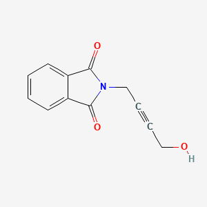 molecular formula C12H9NO3 B2668999 2-(4-Hydroxy-2-butynyl)isoindole-1,3-dione CAS No. 32331-81-0