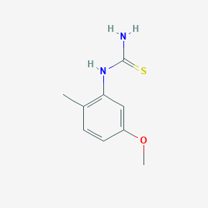 molecular formula C9H12N2OS B2669043 (5-Methoxy-2-methyl-phenyl)-thiourea CAS No. 1022320-88-2; 88686-29-7