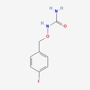 [(4-fluorophenyl)methoxy]urea