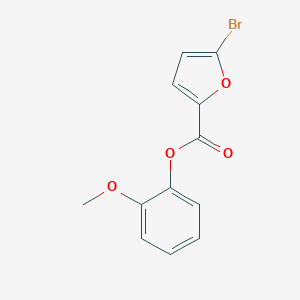 molecular formula C12H9BrO4 B266910 2-Methoxyphenyl 5-bromo-2-furoate 
