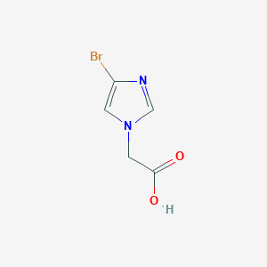 molecular formula C5H5BrN2O2 B2669108 2-(4-bromo-1H-imidazol-1-yl)acetic acid CAS No. 1211524-53-6