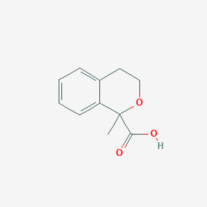 1-methyl-3,4-dihydro-1H-2-benzopyran-1-carboxylic acid