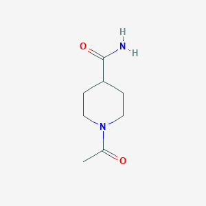 molecular formula C8H14N2O2 B2669396 1-Acetylpiperidine-4-carboxamide CAS No. 530120-27-5