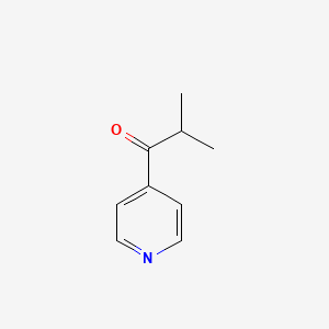 molecular formula C9H11NO B2669580 2-Methyl-1-(pyridin-4-yl)propan-1-one CAS No. 60148-10-9